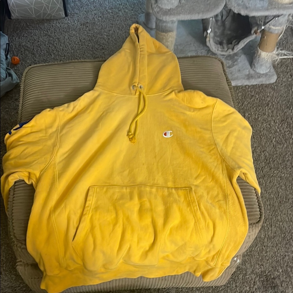 Champion Golden Yellow Hoodie